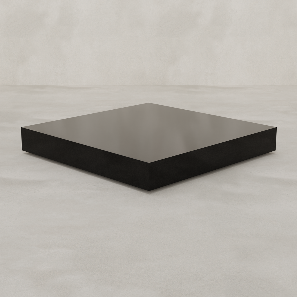 Forge Steel XL Square Plinth - Black