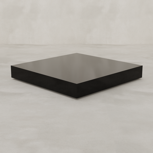 Forge Steel XL Square Plinth - Black