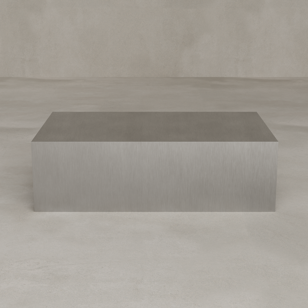 Forge Steel Large Rectangular Plinth