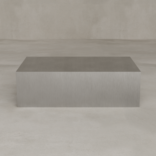Forge Steel Large Rectangular Plinth
