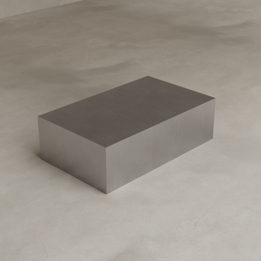 Forge Steel Large Rectangular Plinth