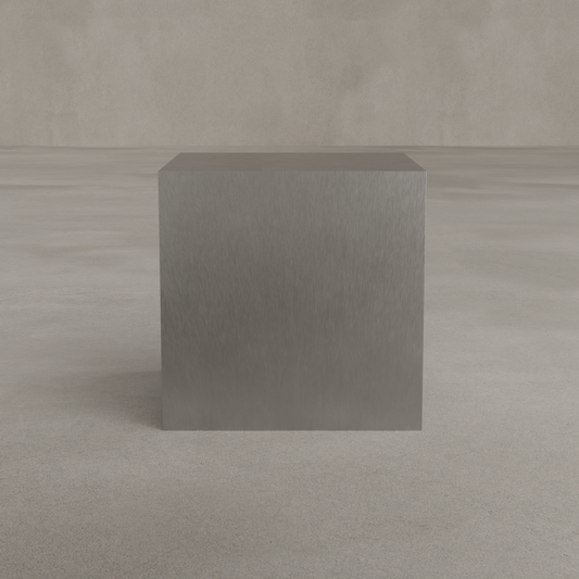 Forge Steel Cube Plinth