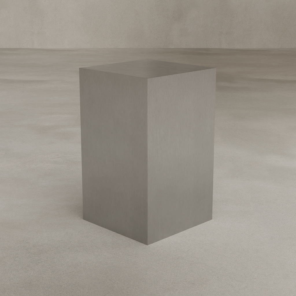 Forge Steel Tall Plinth