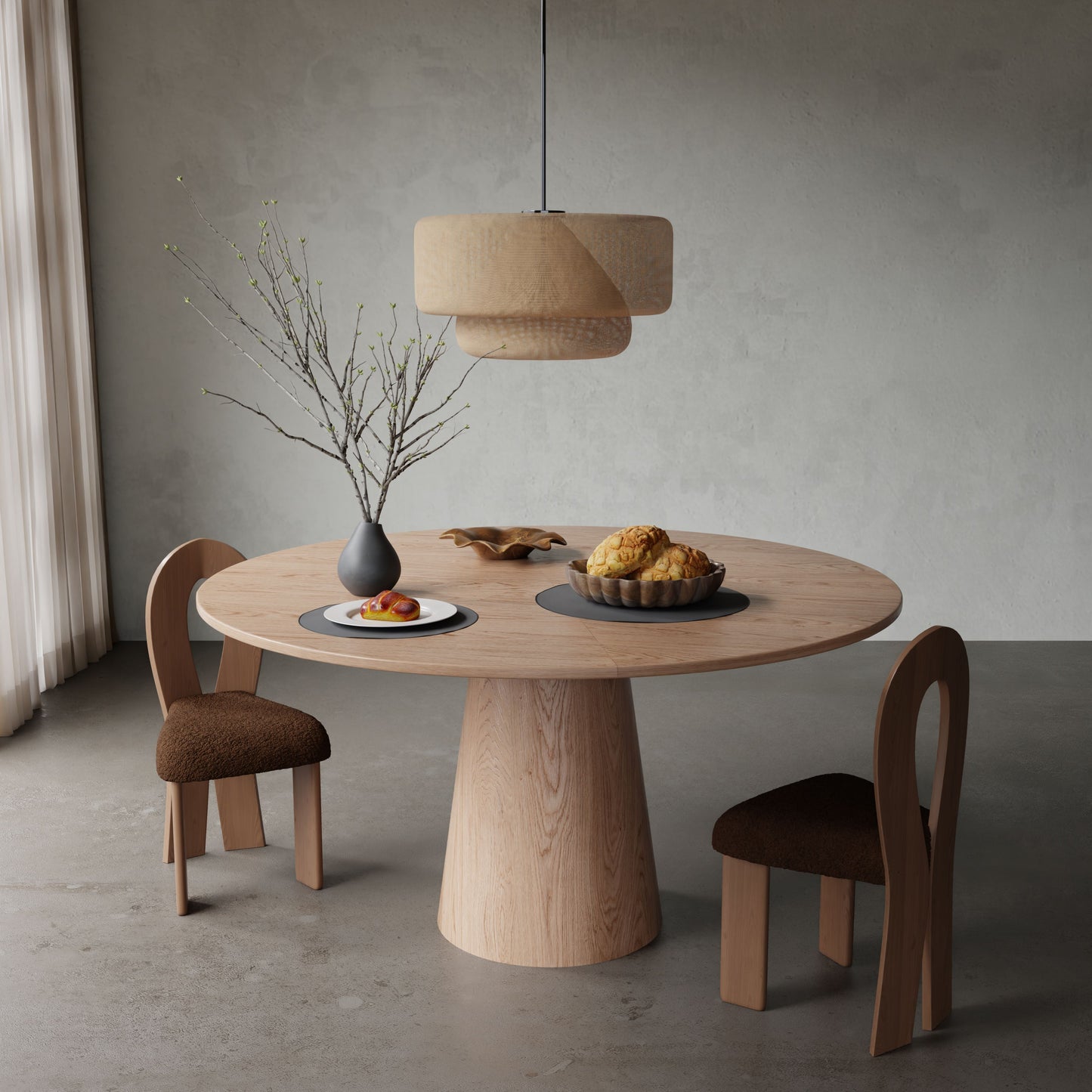 Harlow + 2 Aveline Dining Set