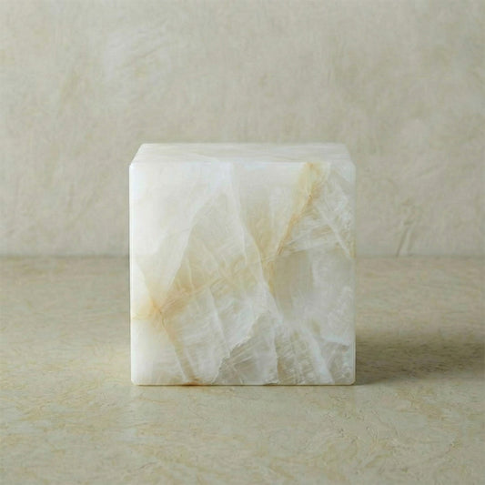 Lunelle Onyx Plinth - Cube
