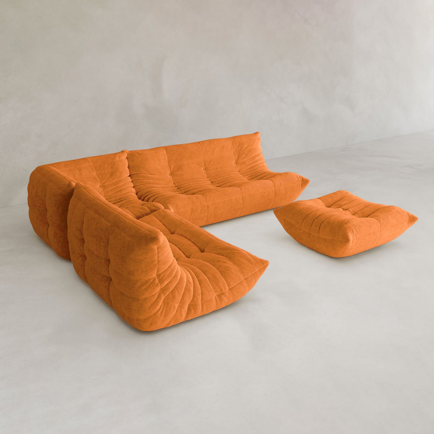 Rolo Lounge Four Piece Sofa