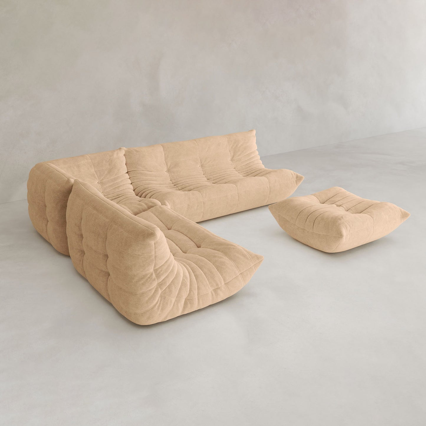 Rolo Lounge Four Piece Sofa