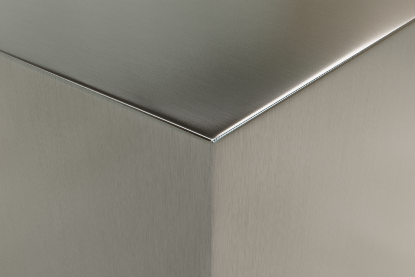 Forge Steel Large Square Plinth