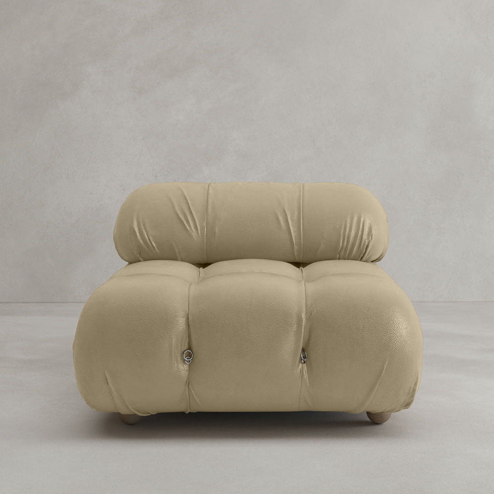 Belmont Sofa Middle Module - ITALIAN LEATHER / TANNED