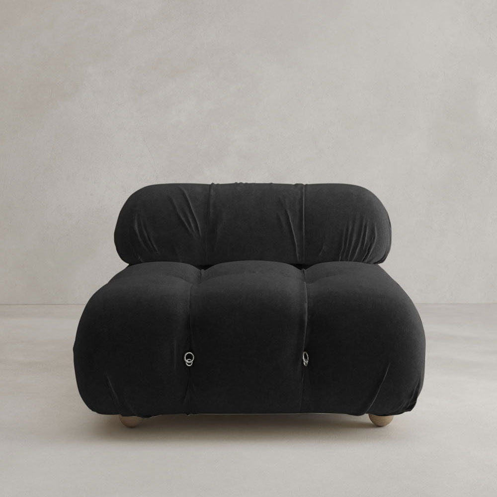 Belmont Sofa Middle Module - VELVET / ONYX