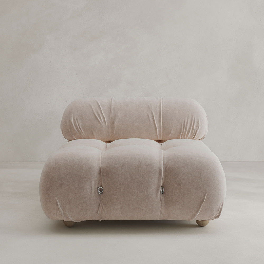 Belmont Sofa Middle Module - VELVET / SAND
