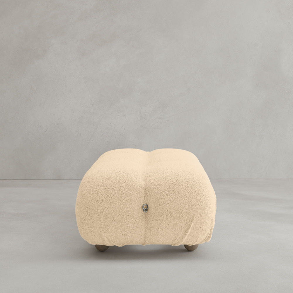 Belmont Sofa Ottoman - BOUCLE SHERPA / OAT