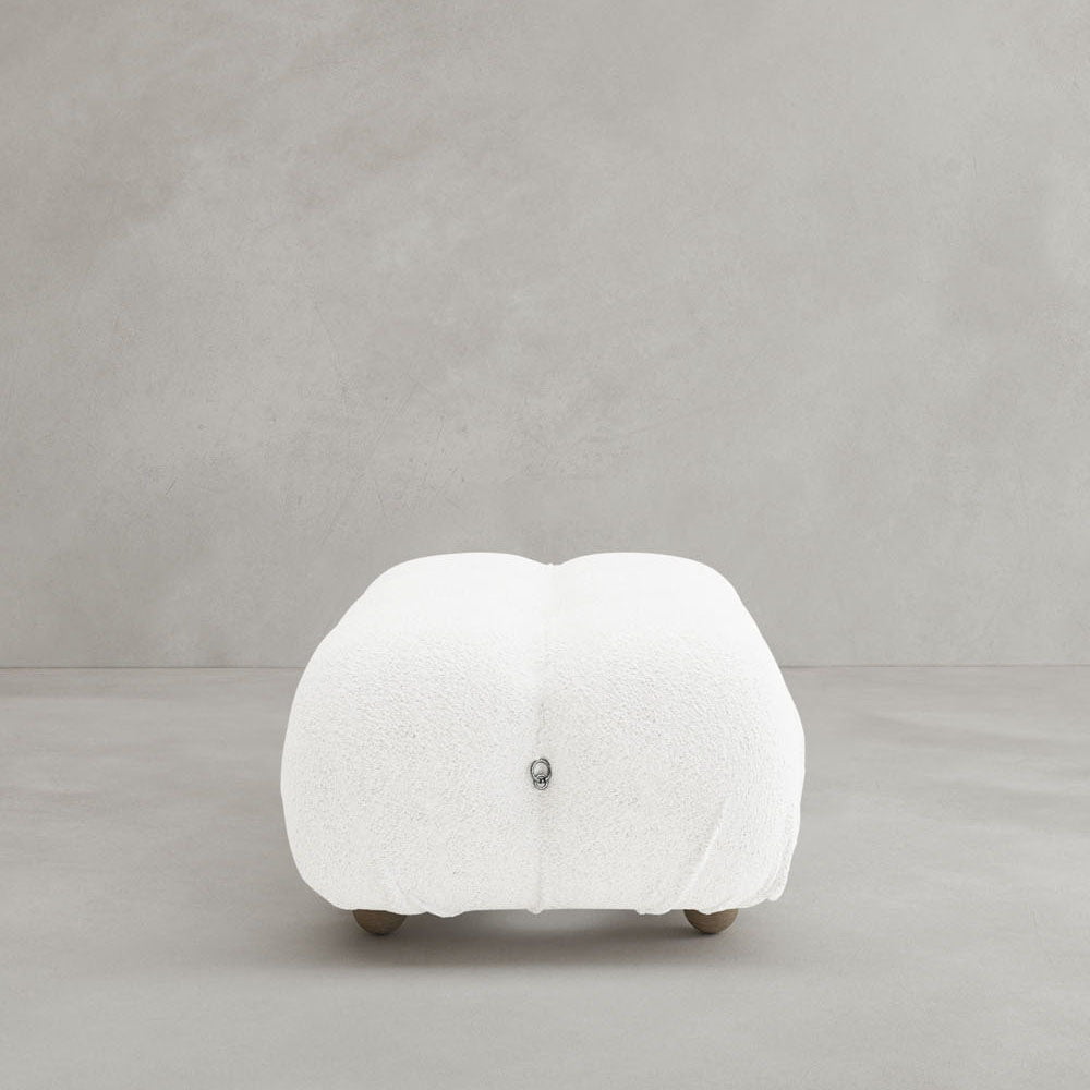 Belmont Sofa Ottoman - BOUCLE SHERPA / SNOW