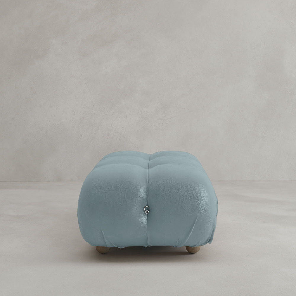 Belmont Sofa Ottoman - ITALIAN LEATHER / LILIA