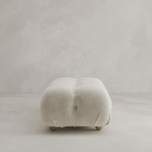 Belmont Sofa Ottoman - VELVET / LINEN