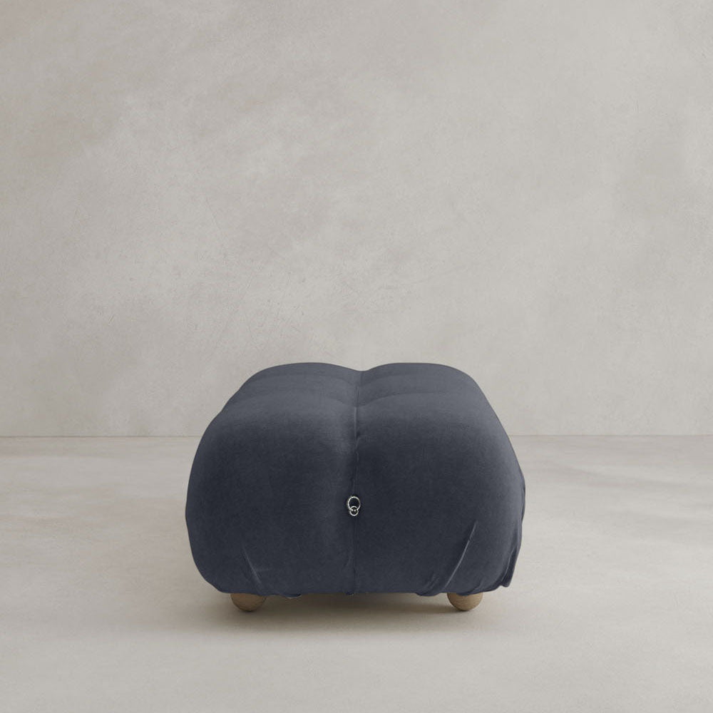 Belmont Sofa Ottoman - VELVET / SMOKE