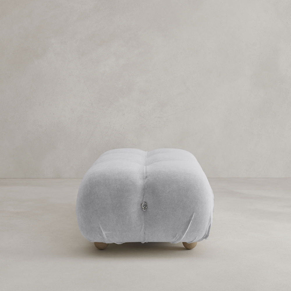 Belmont Sofa Ottoman - VELVET / STONE