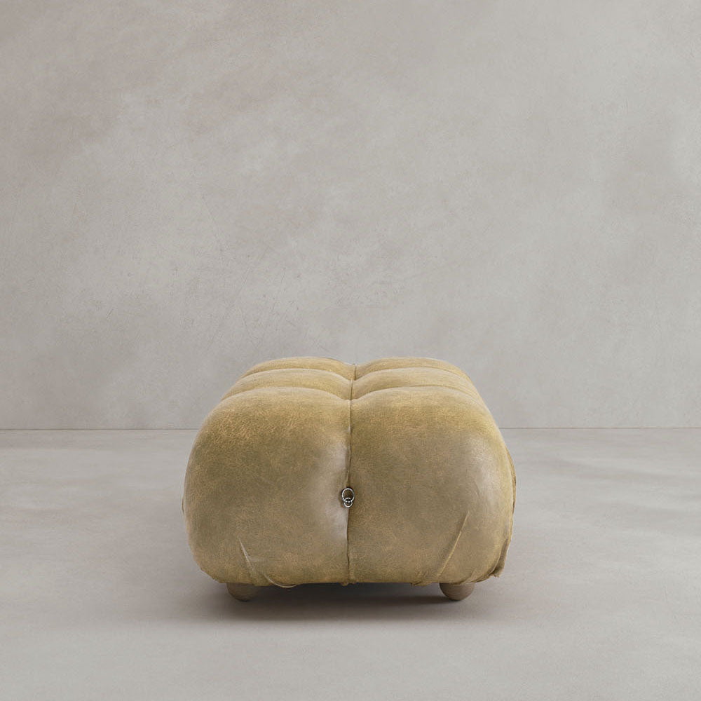 Belmont Sofa Ottoman - VINTAGE LEATHER / SEMOLINA
