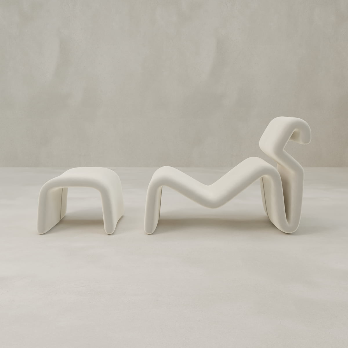 Infinity Chaise Lounge And Ottoman
