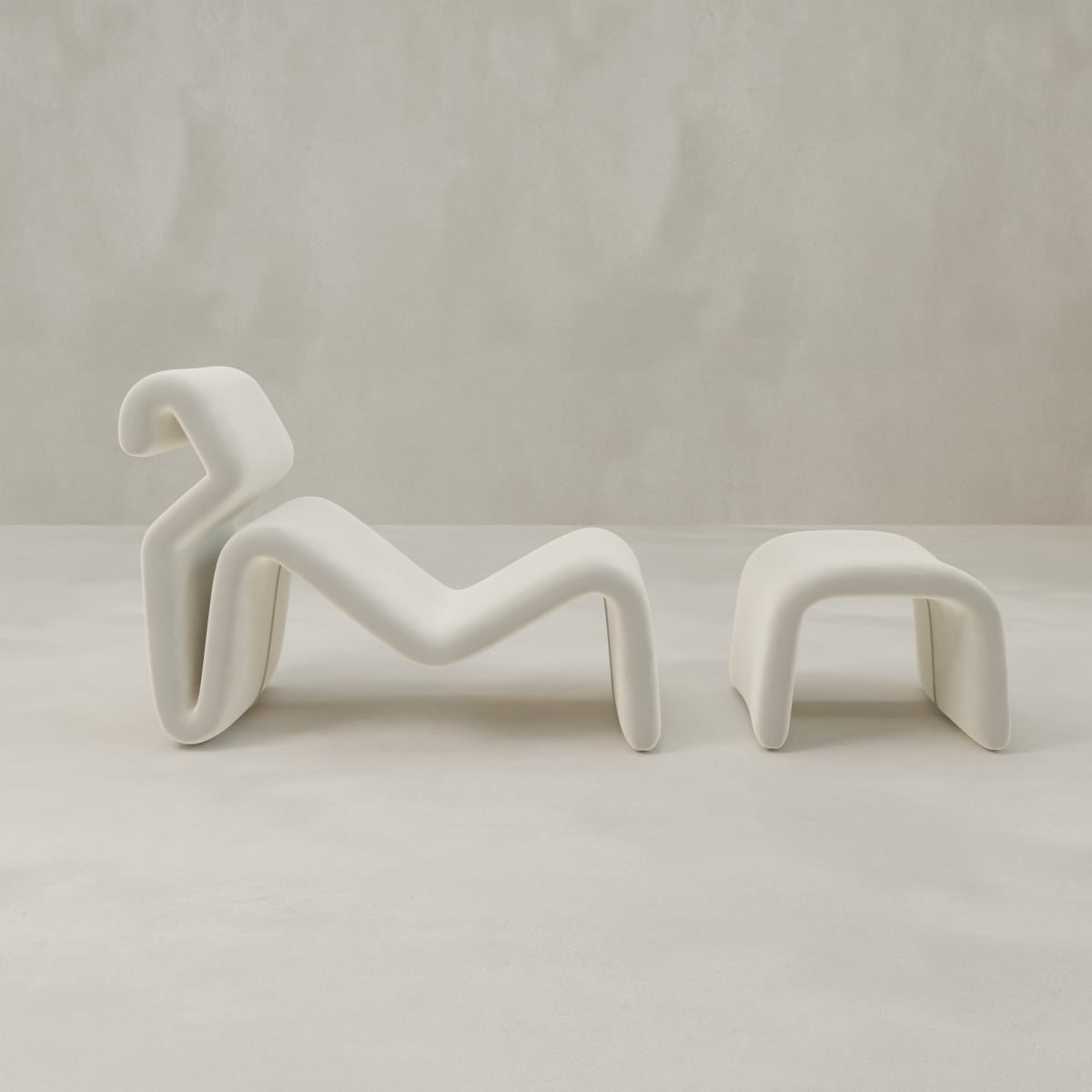 Infinity Chaise Lounge And Ottoman