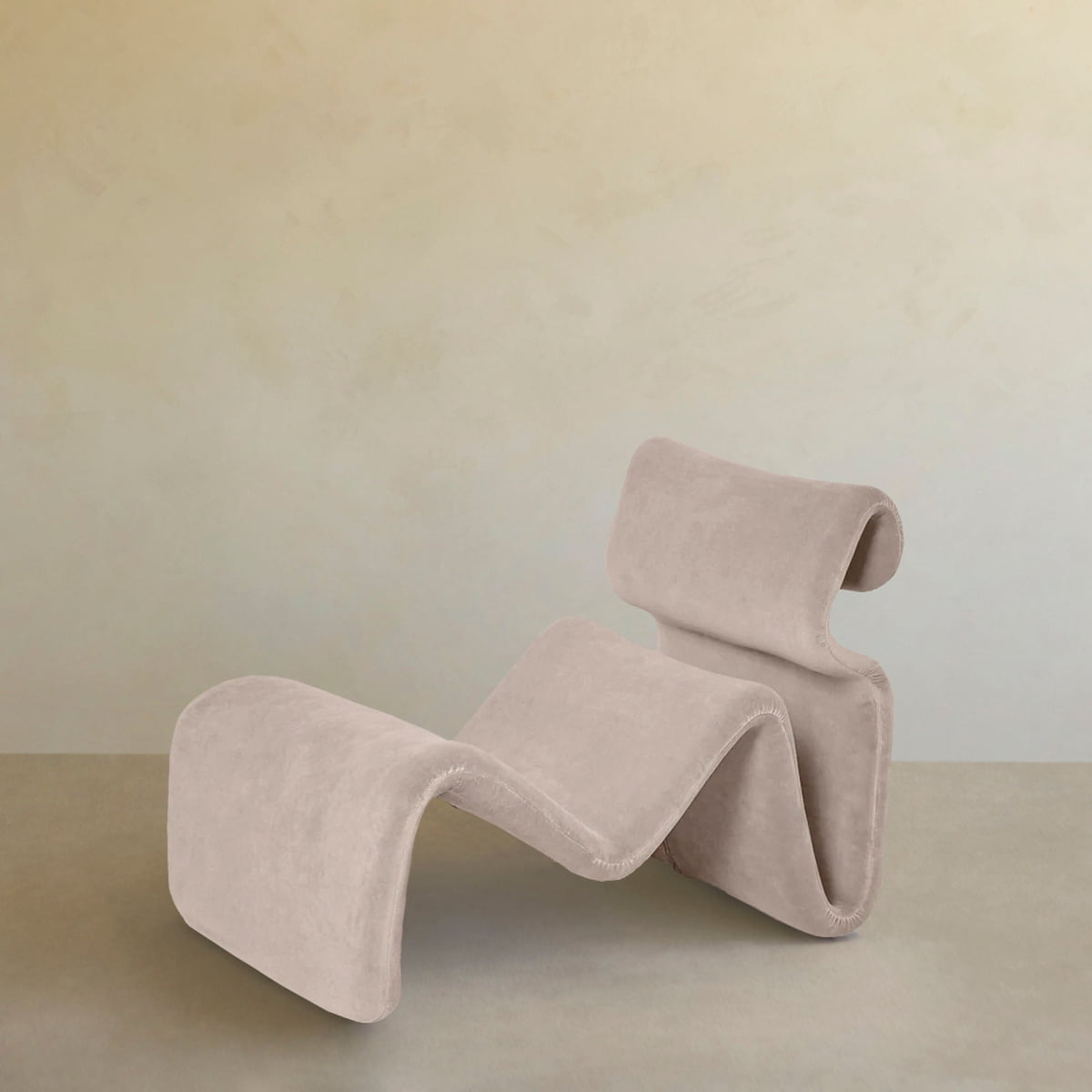 Infinity Chaise Lounge - VELVET / SAND