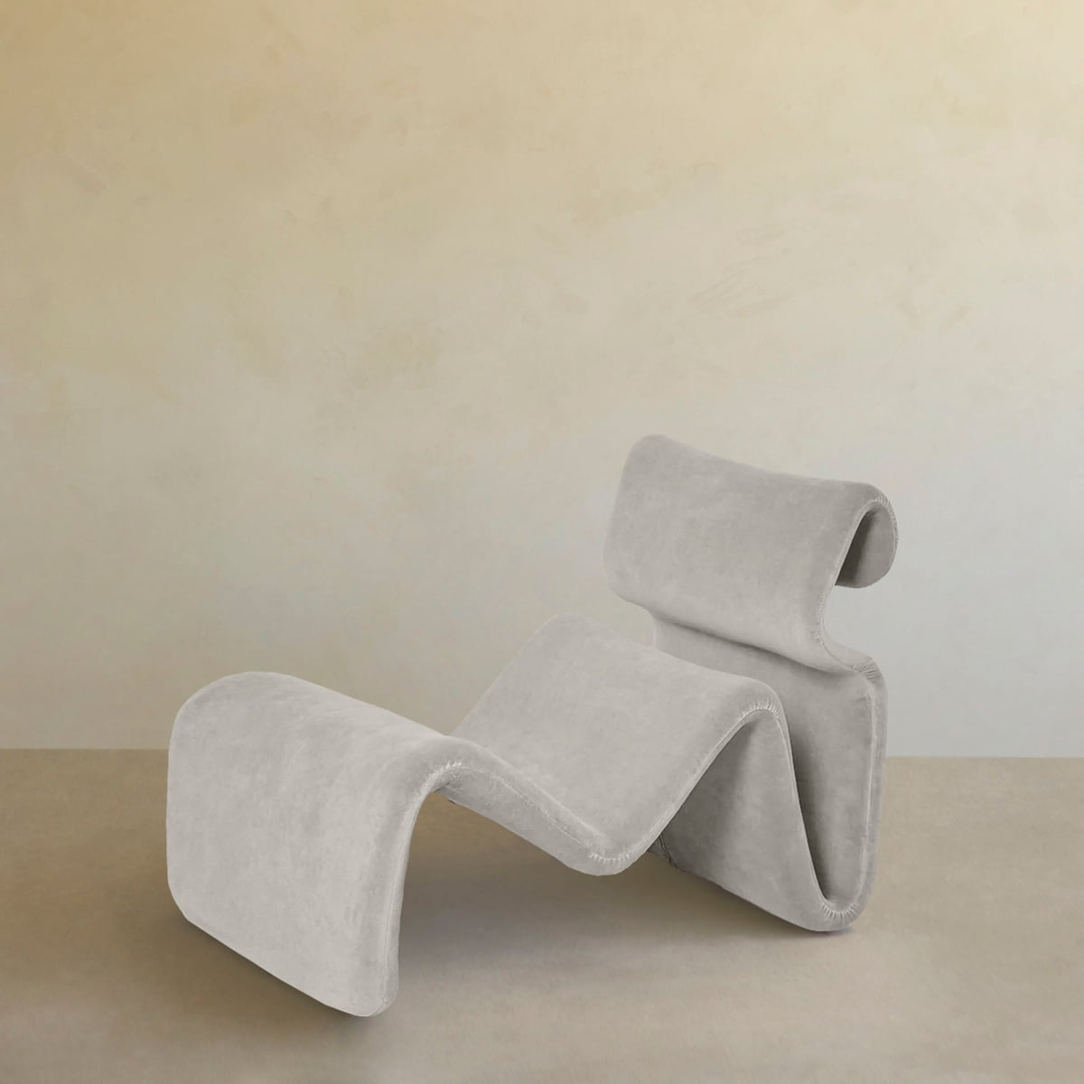Infinity Chaise Lounge - VELVET / STONE
