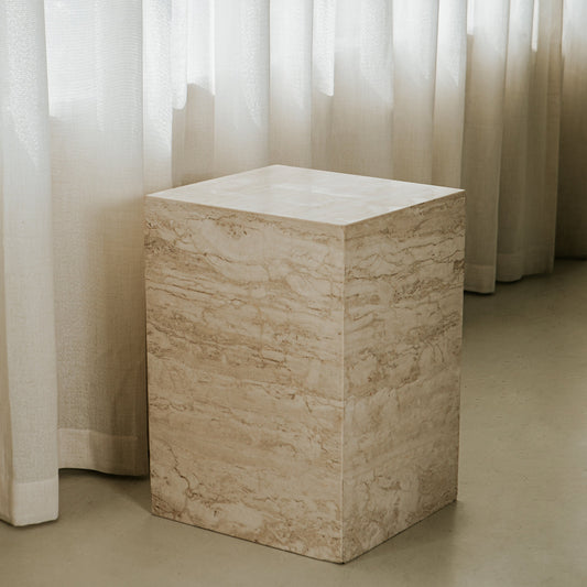 Haven Travertine Plinth