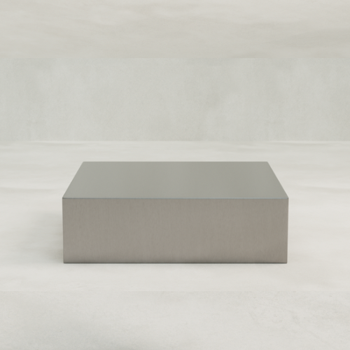 Forge Steel Large Square Plinth