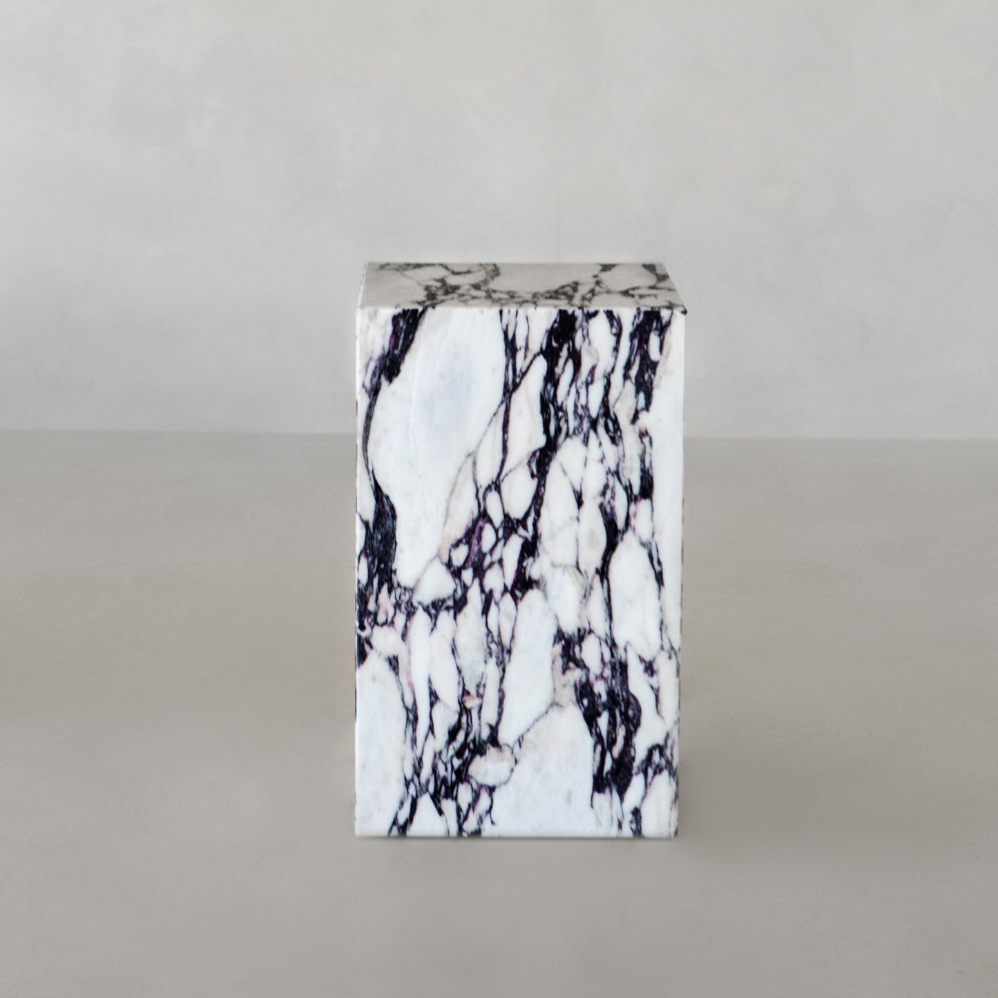 Aria Viola Marble Tall Plinth