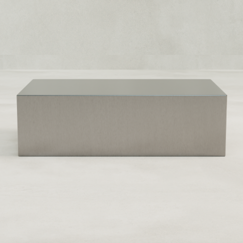 Forge Steel Large Rectangular Plinth