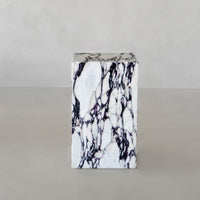 Aria Viola Marble Tall Plinth