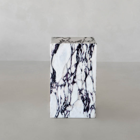 Aria Viola Marble Tall Plinth