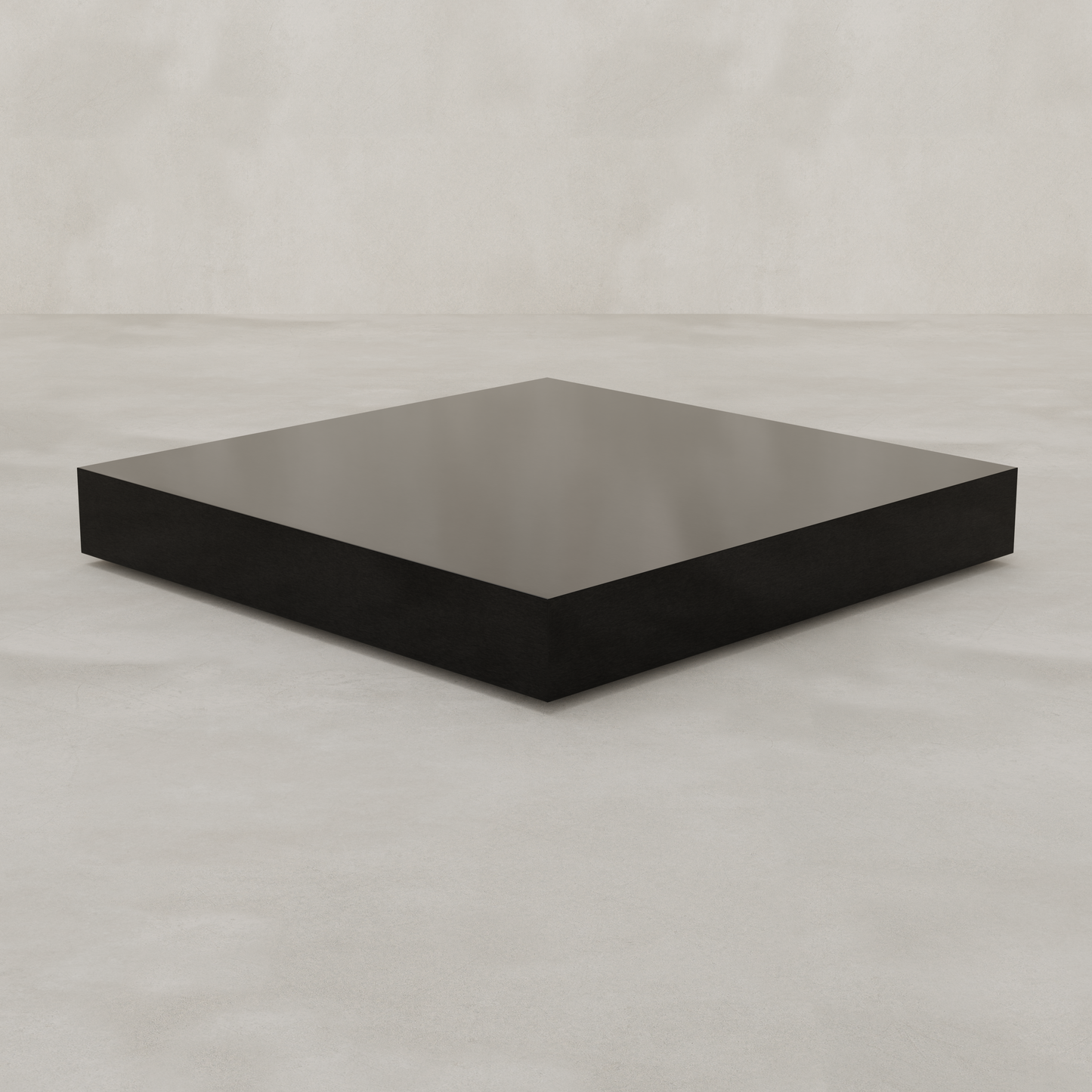 Forge Steel XL Square Plinth - Black