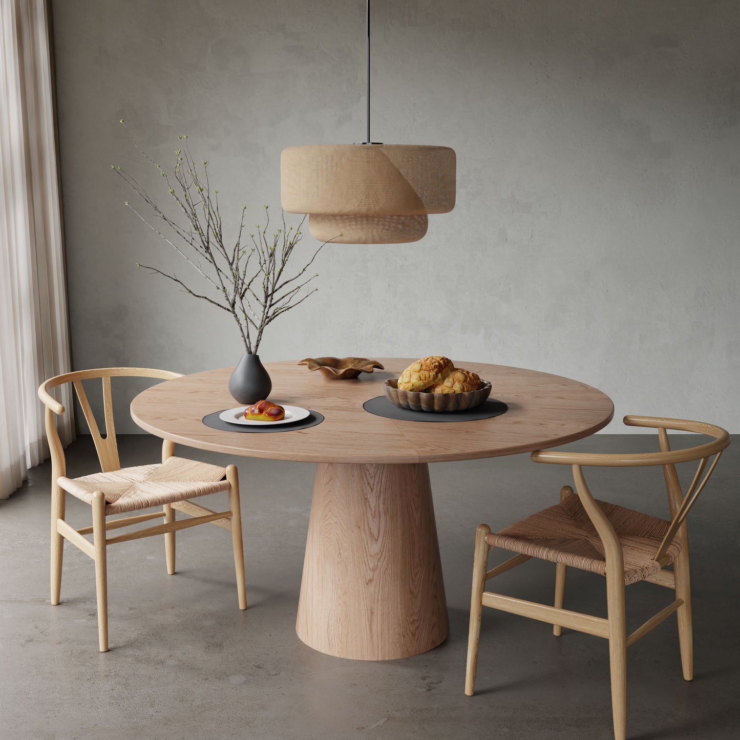 Harlow + 2 Elsa Dining Set