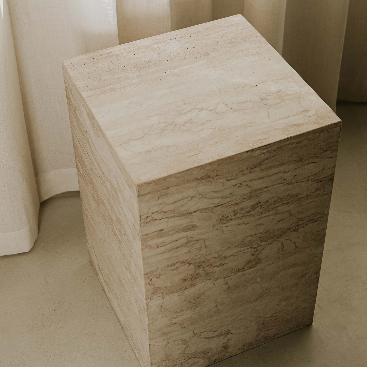 Haven Travertine Plinth