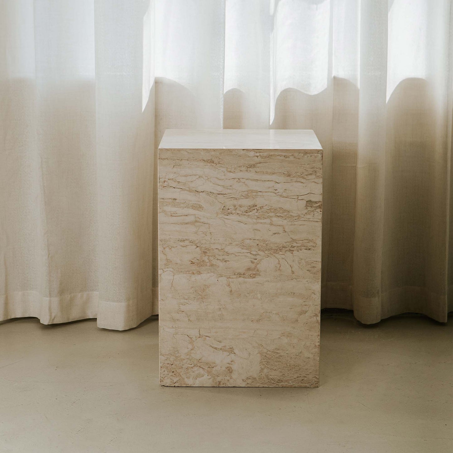 Haven Travertine Plinth