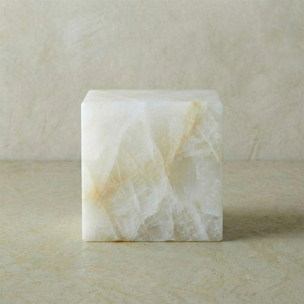 Lunelle Onyx Plinth - Cube