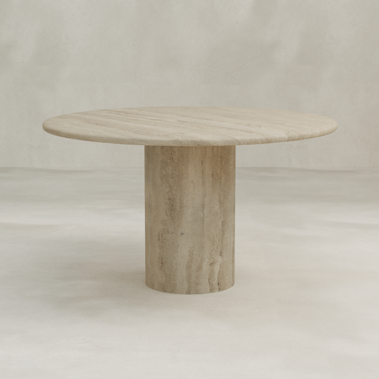 Renè Travertine Dining Table
