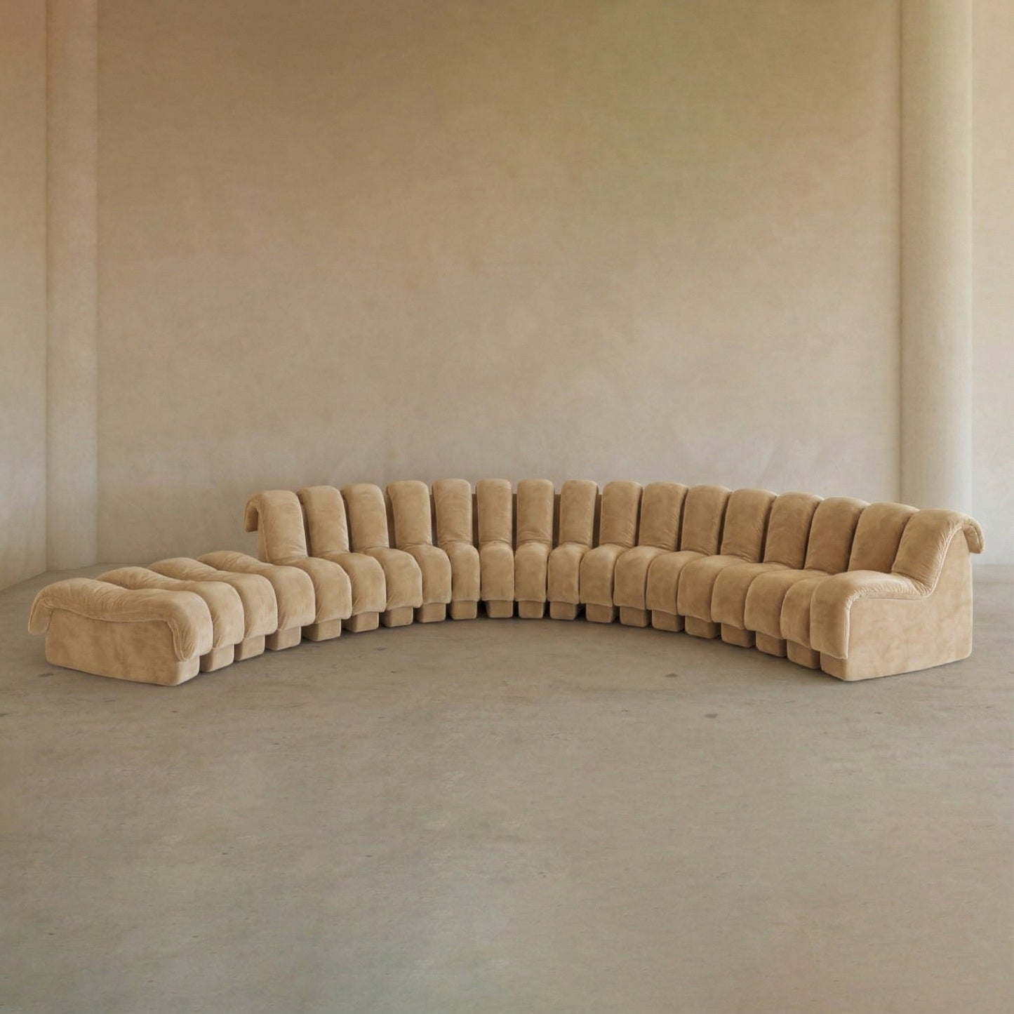 Serpenti Sofa 15 Piece With Ottoman