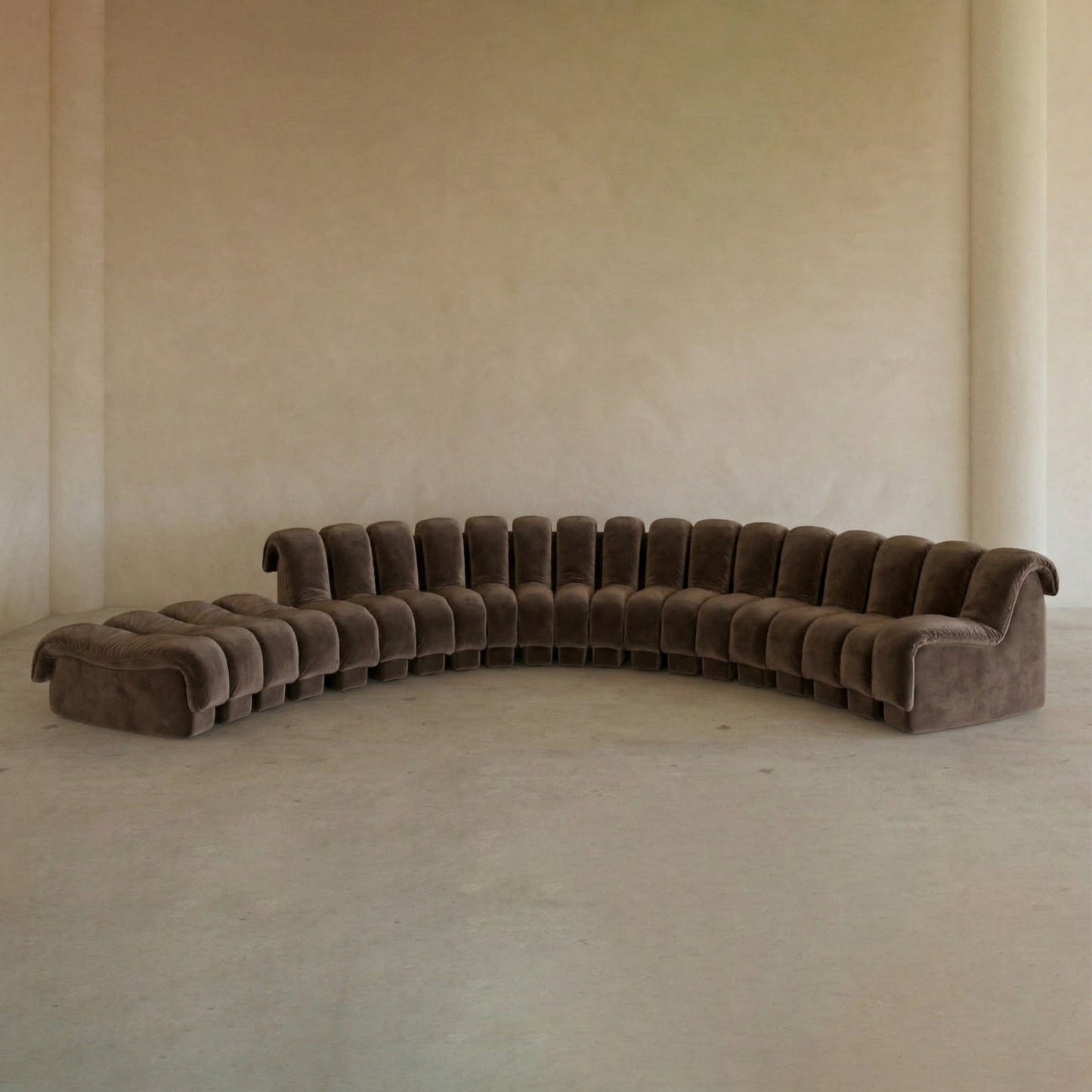 Serpenti Sofa 15 Piece With Ottoman