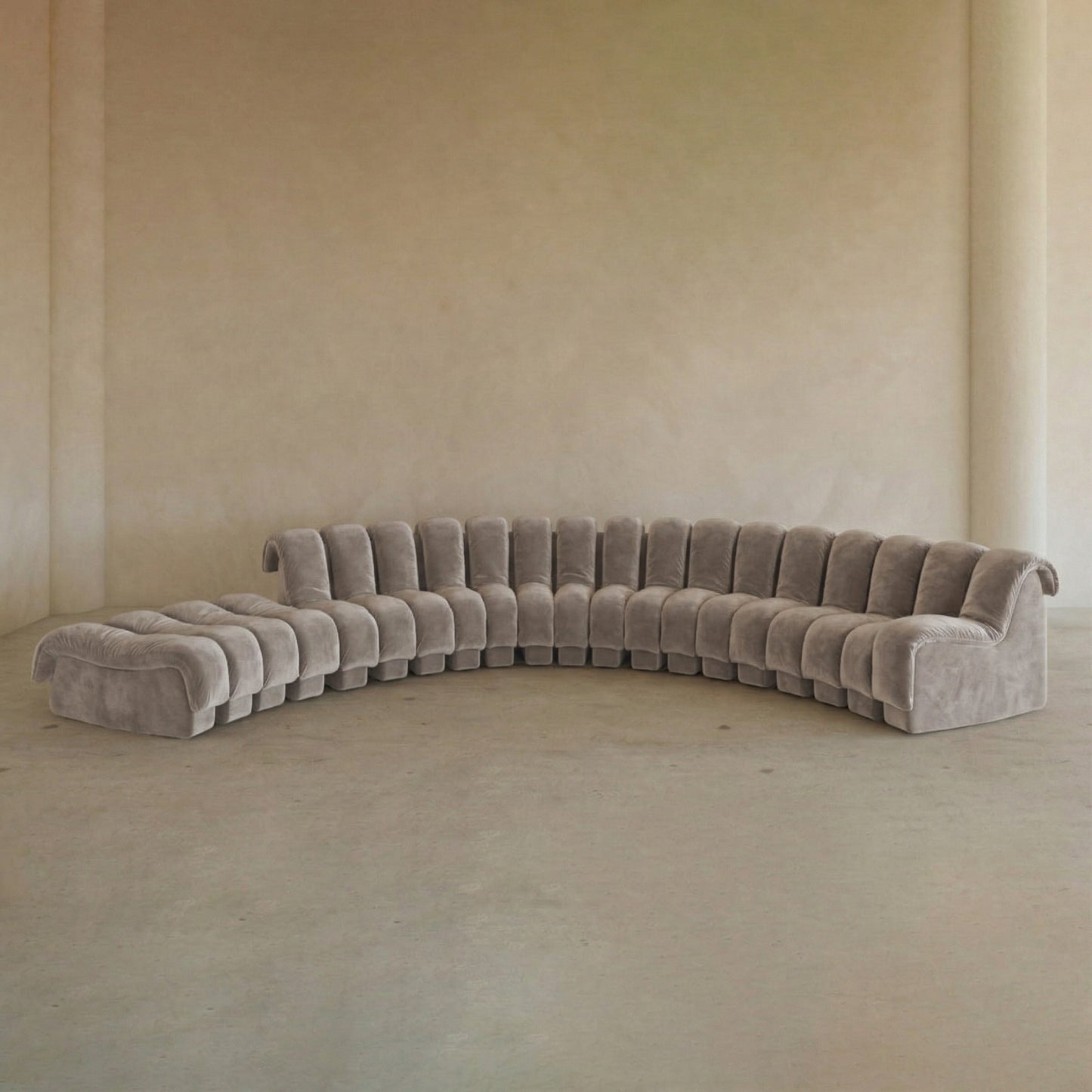 Serpenti Sofa 15 Piece With Ottoman