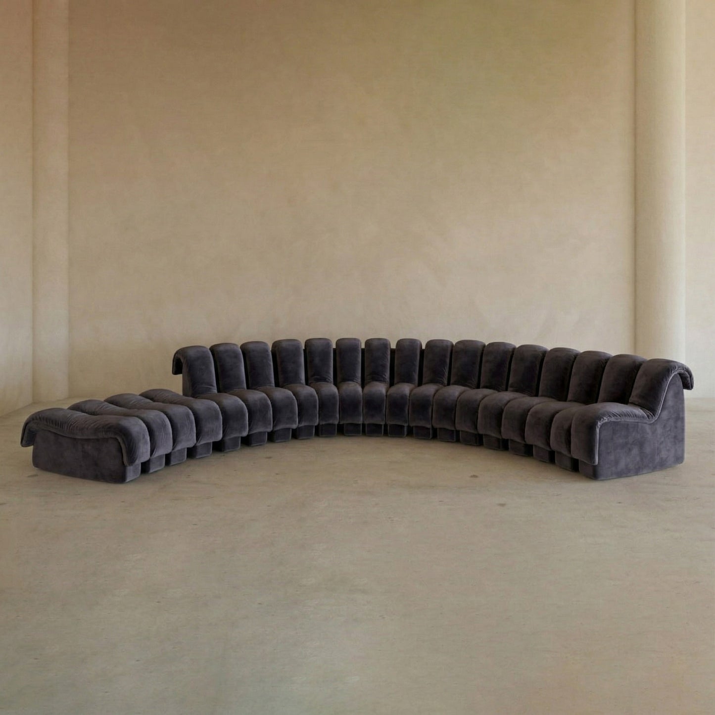 Serpenti Sofa 15 Piece With Ottoman