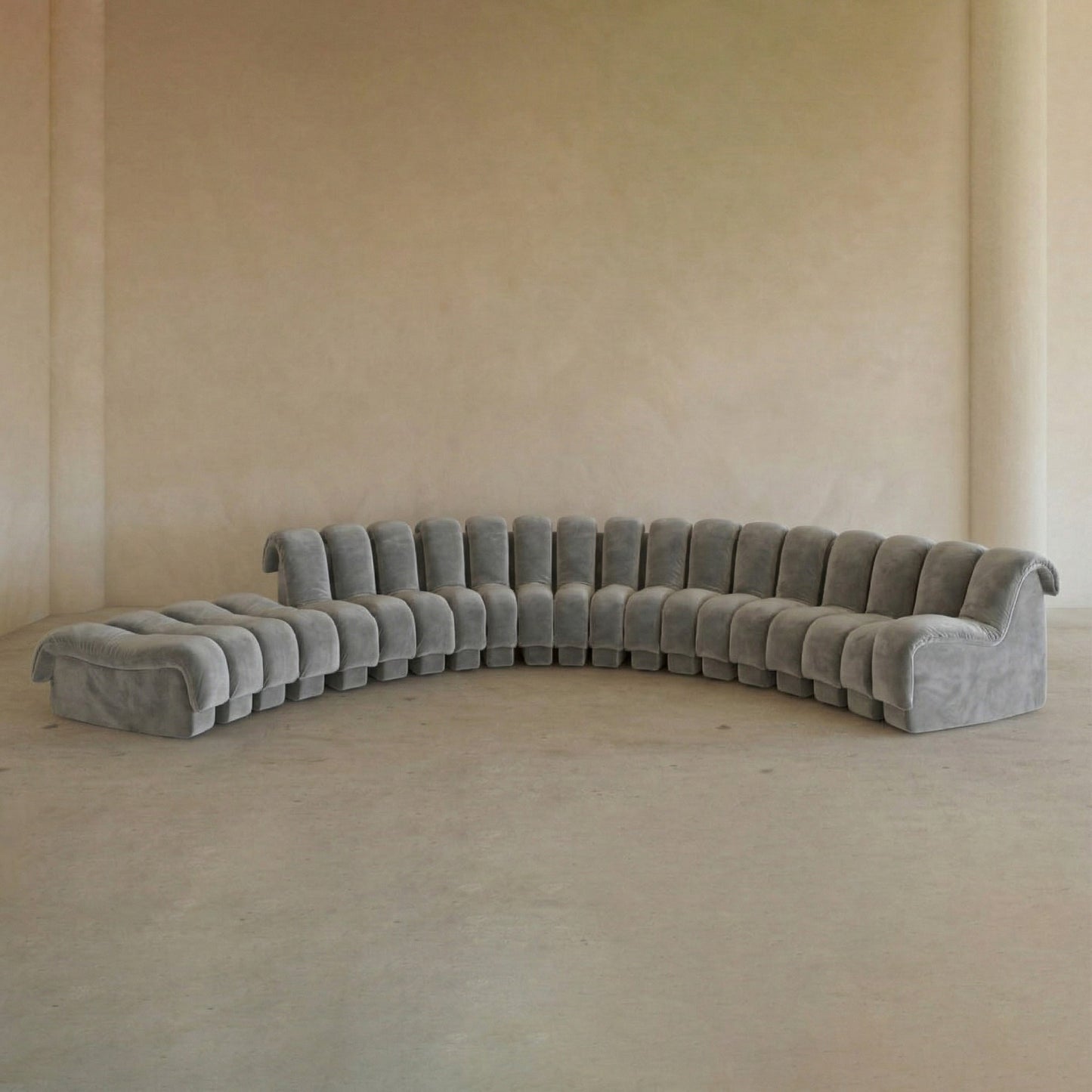 Serpenti Sofa 15 Piece With Ottoman