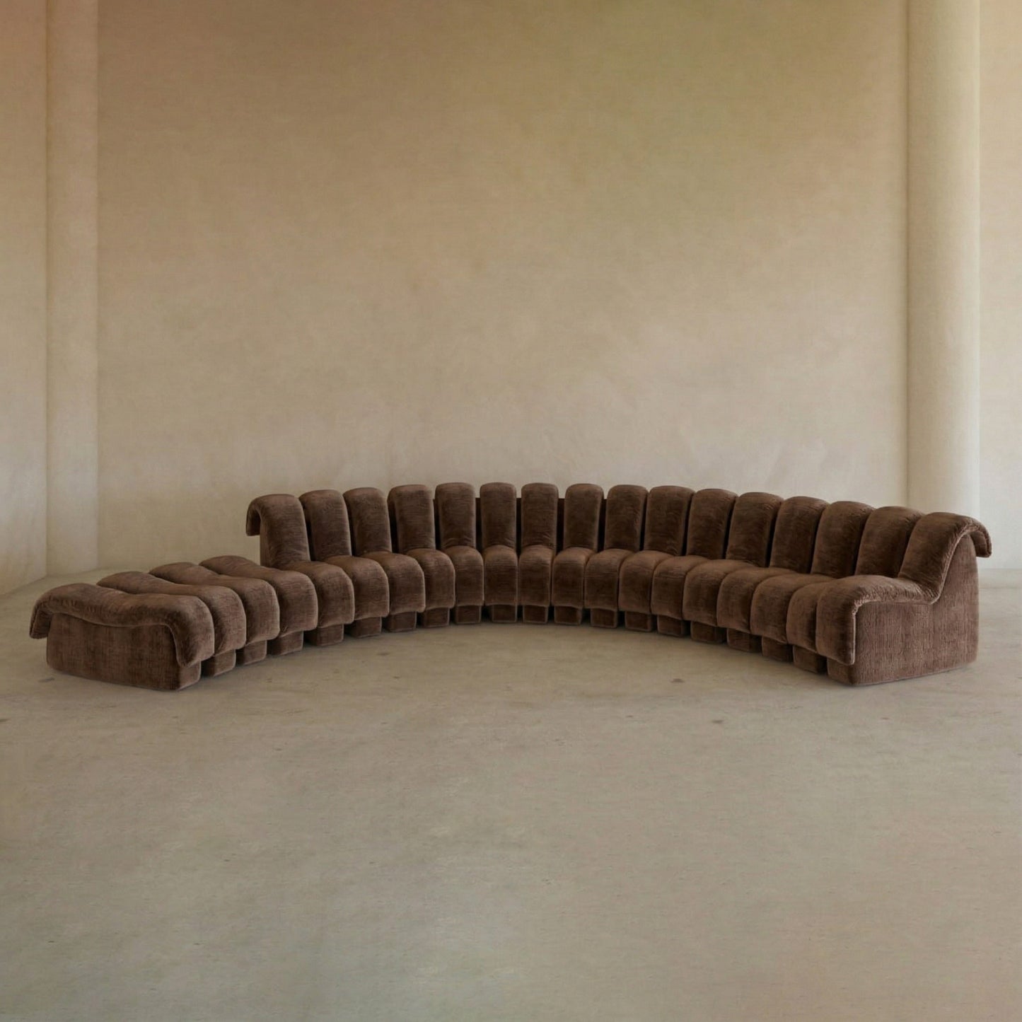 Serpenti Sofa 15 Piece With Ottoman