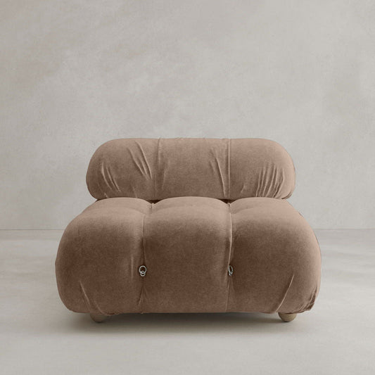 Belmont Sofa Middle Module - VELVET / MINK
