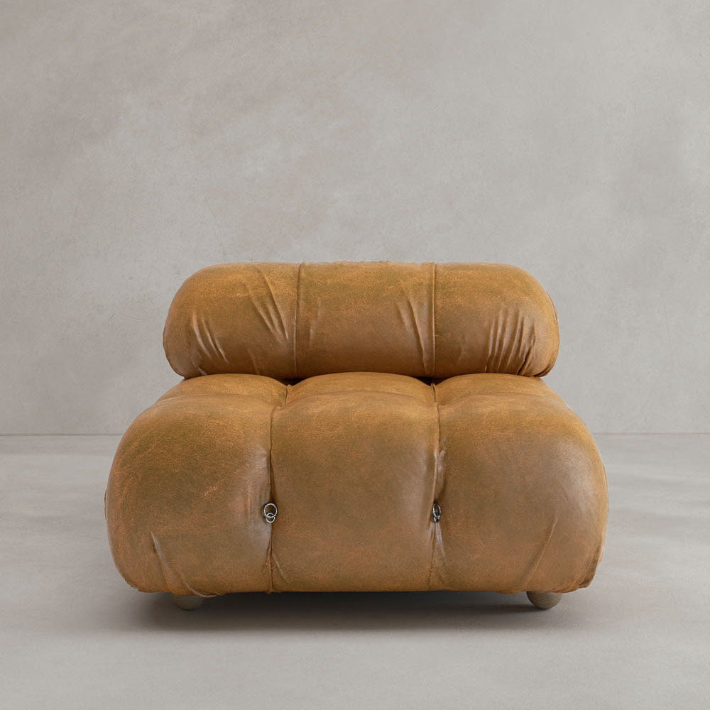 Belmont Sofa Middle Module - VINTAGE LEATHER / BUCKWHEAT