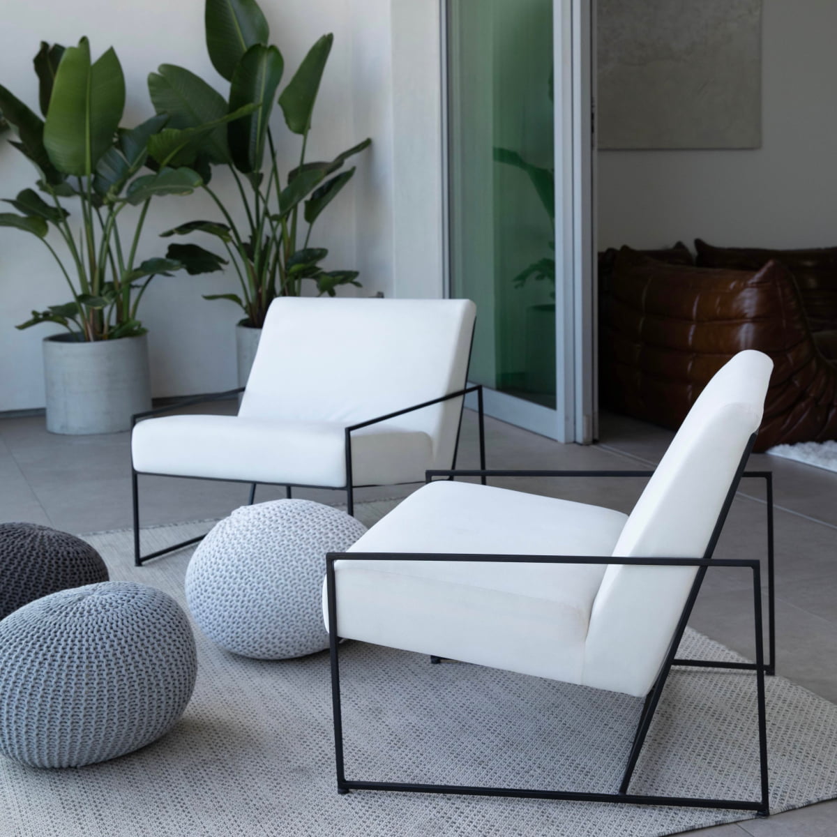 Camden Chair - UPHOLSTERED LINEN / OYSTER