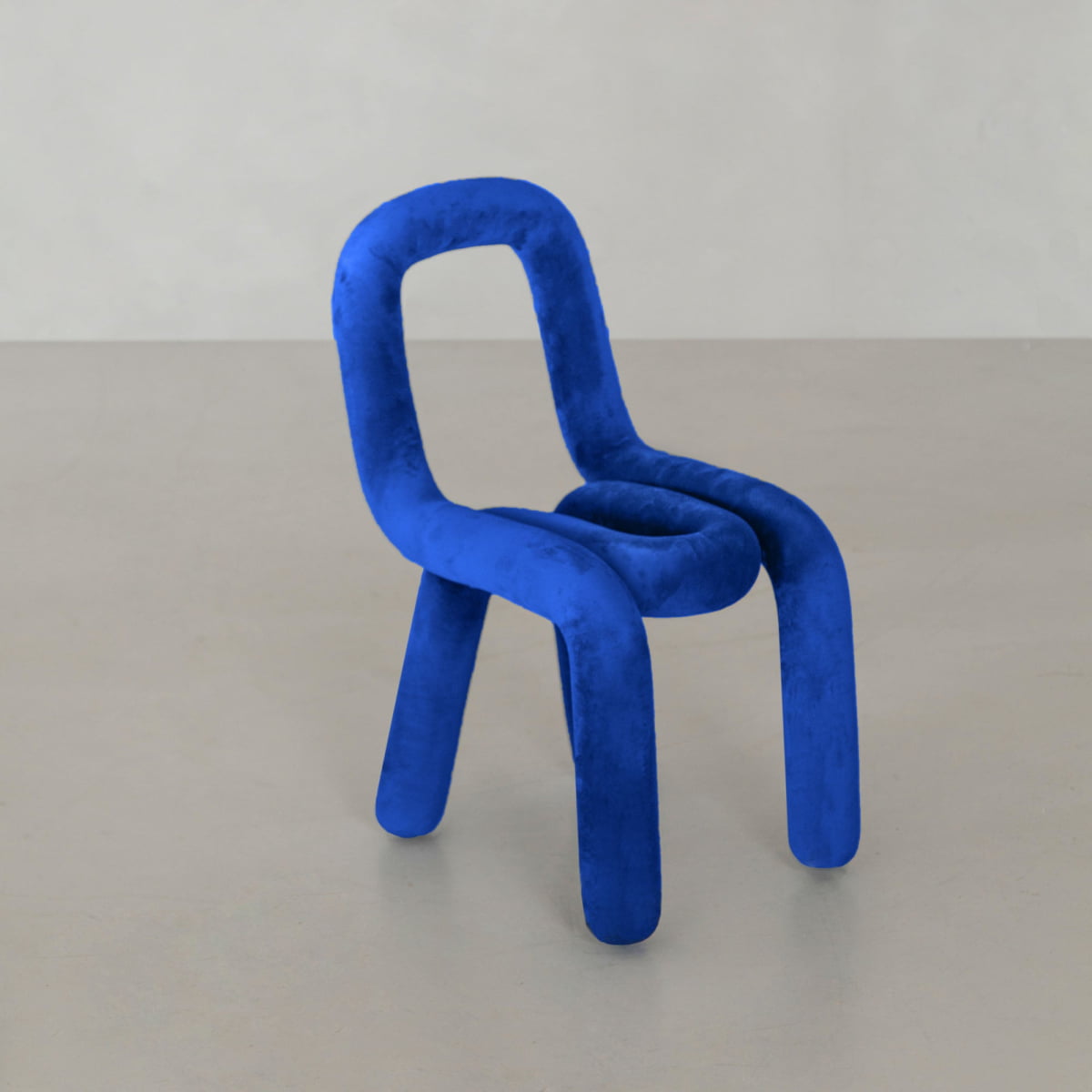 Loud Chair - VEGAN CASHMERE / ROYAL BLUE