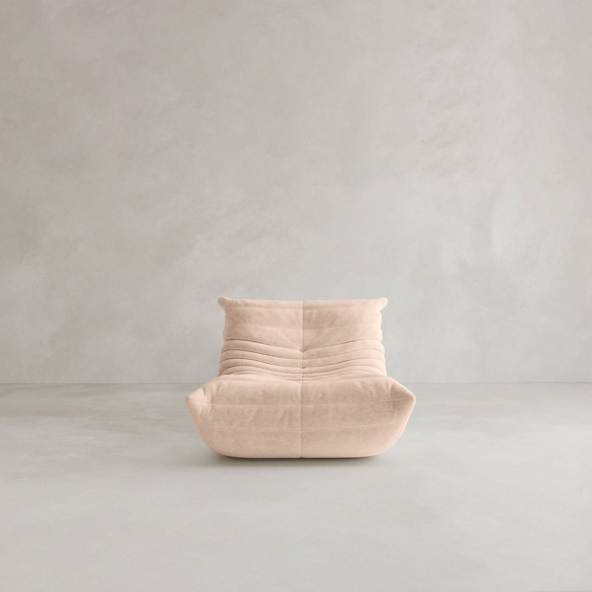 Rolo Lounge Chair - VELVET / SHIMMER